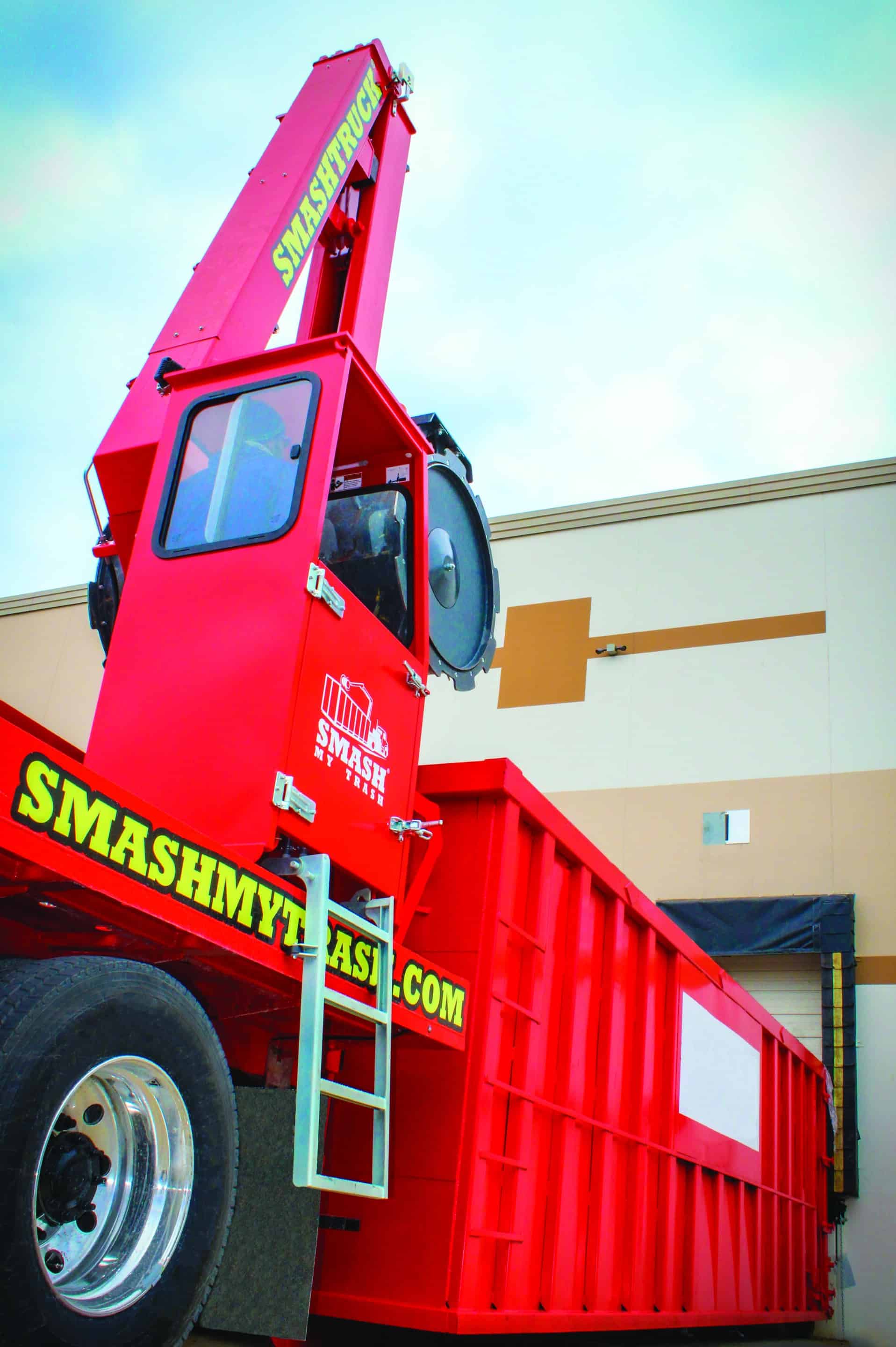 vertical smash truck image