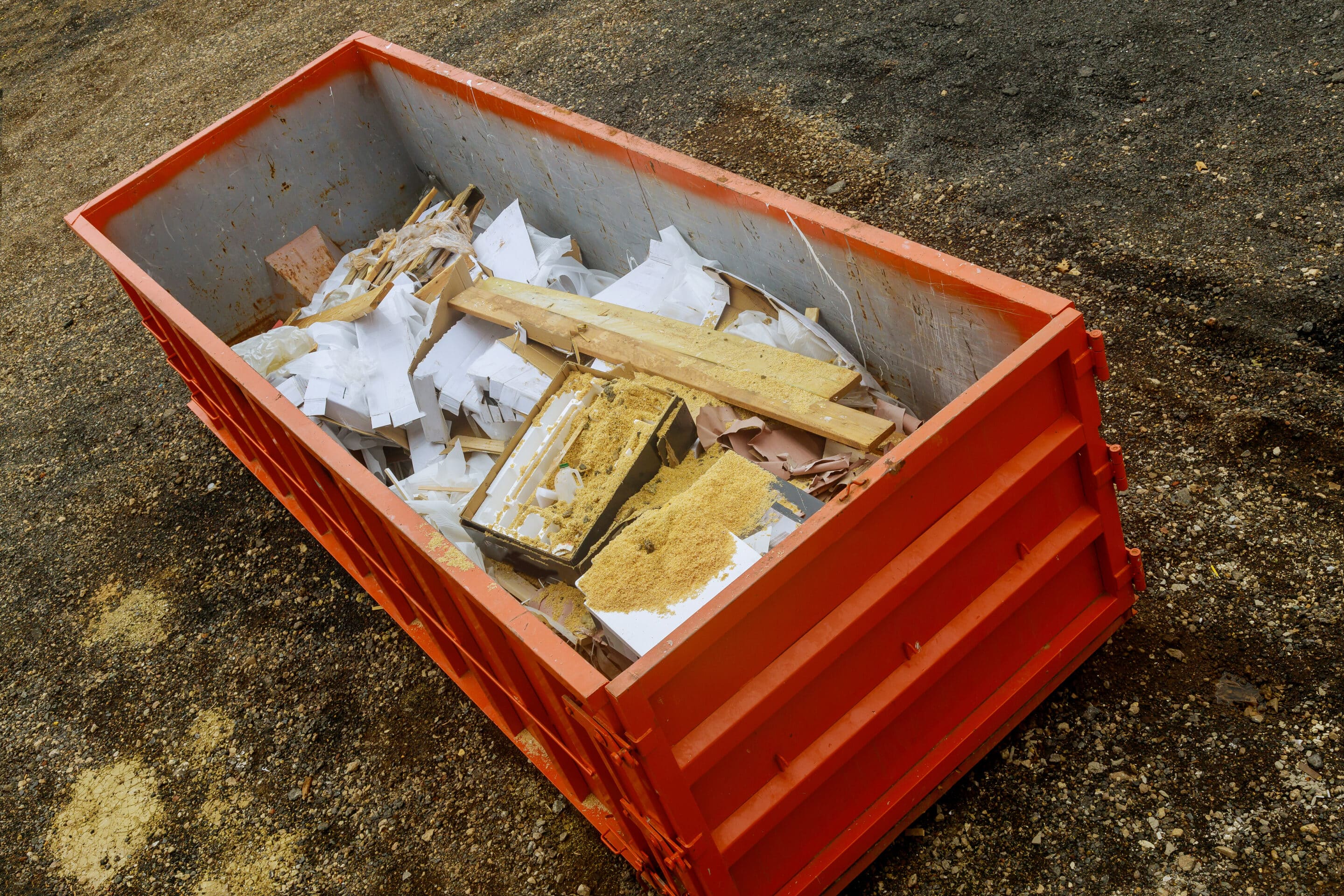 open top dumpster