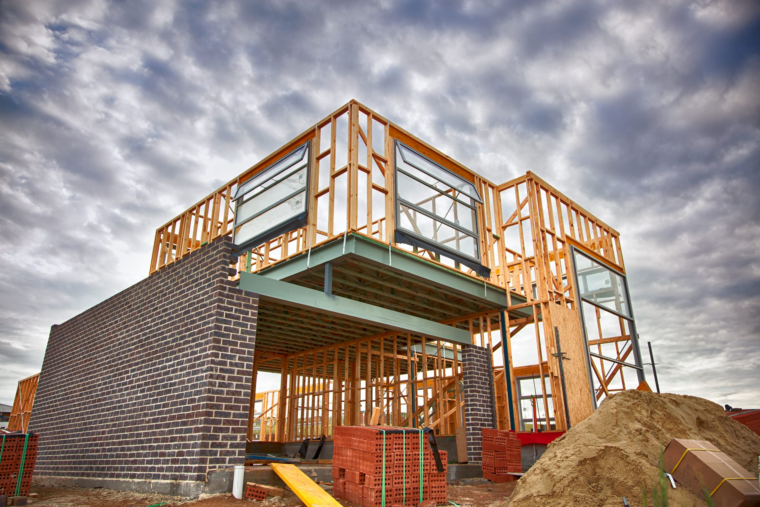 residential construction site