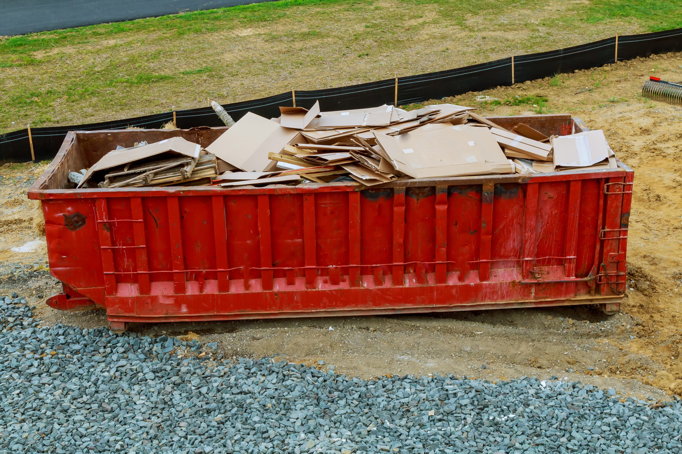 full dumpster